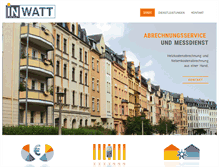 Tablet Screenshot of inwatt.de